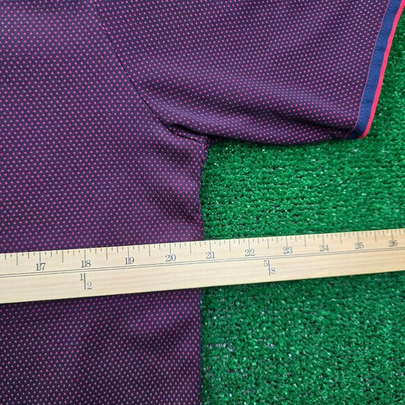 Houston Texans Polo Shirt Mens Medium/Large Red Short Sleeve NFL Football Sports - Picture 4 of 9